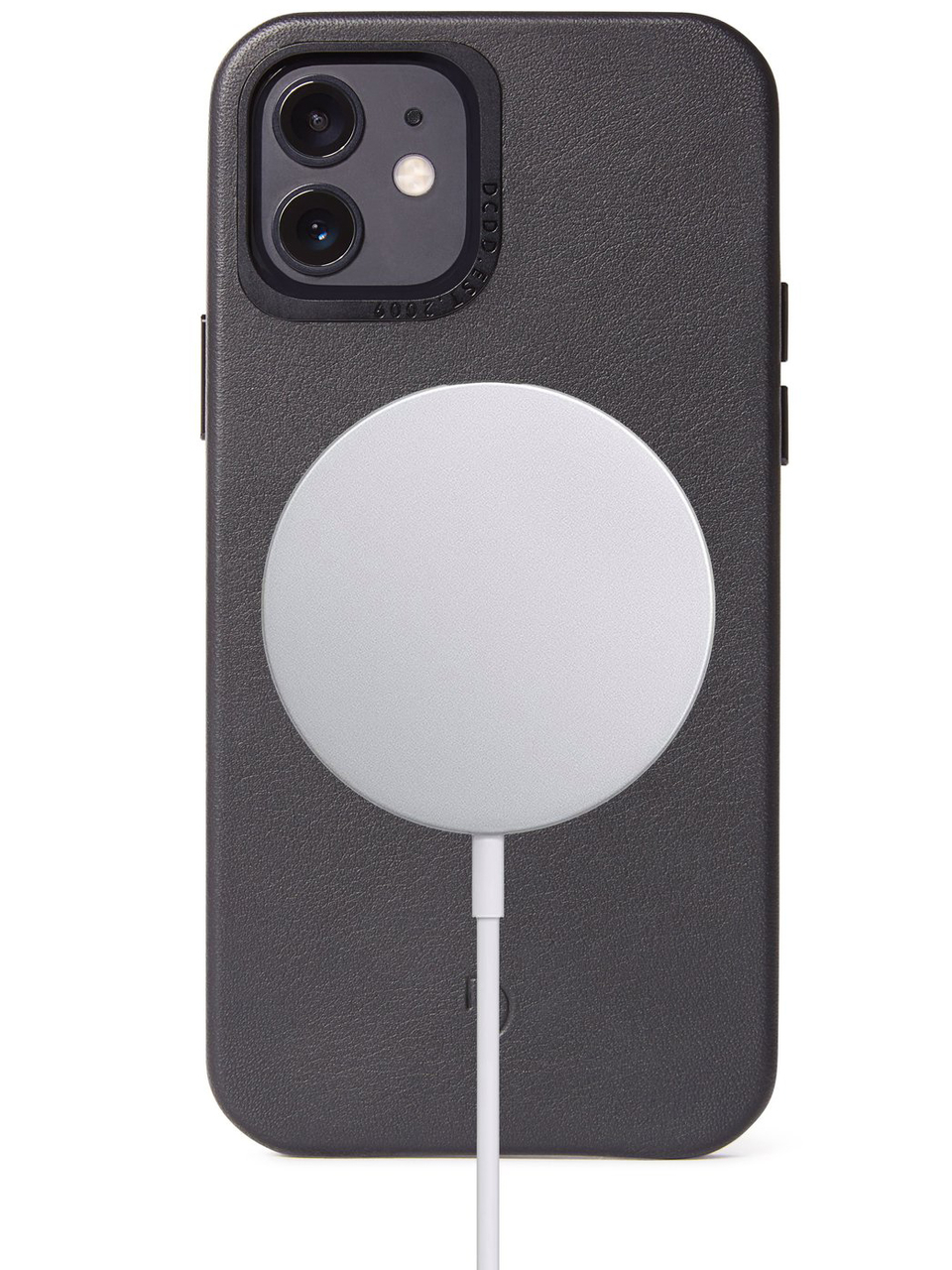 Decoded Leather MagSafe backcover iPhone 12 mini hoesje Zwart