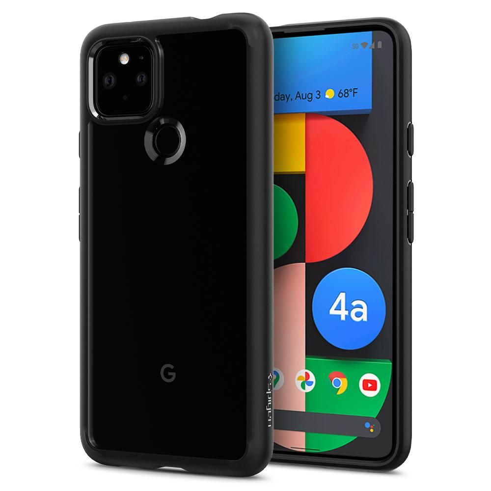 Spigen Ultra Hybrid Pixel 4A 5G hoesje Zwart