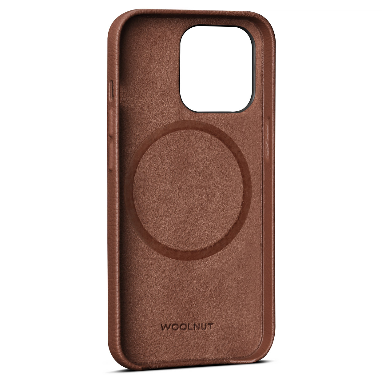 Woolnut MagSafe iPhone 13 Pro hoesje Cognac - Appelhoes