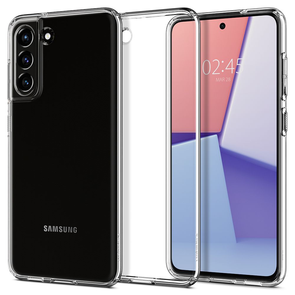 Spigen Liquid Crystal Galaxy S21 FE hoesje Transparant