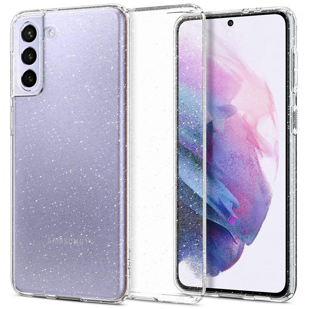 Spigen Liquid Crystal Galaxy S21 FE hoesje Glitter