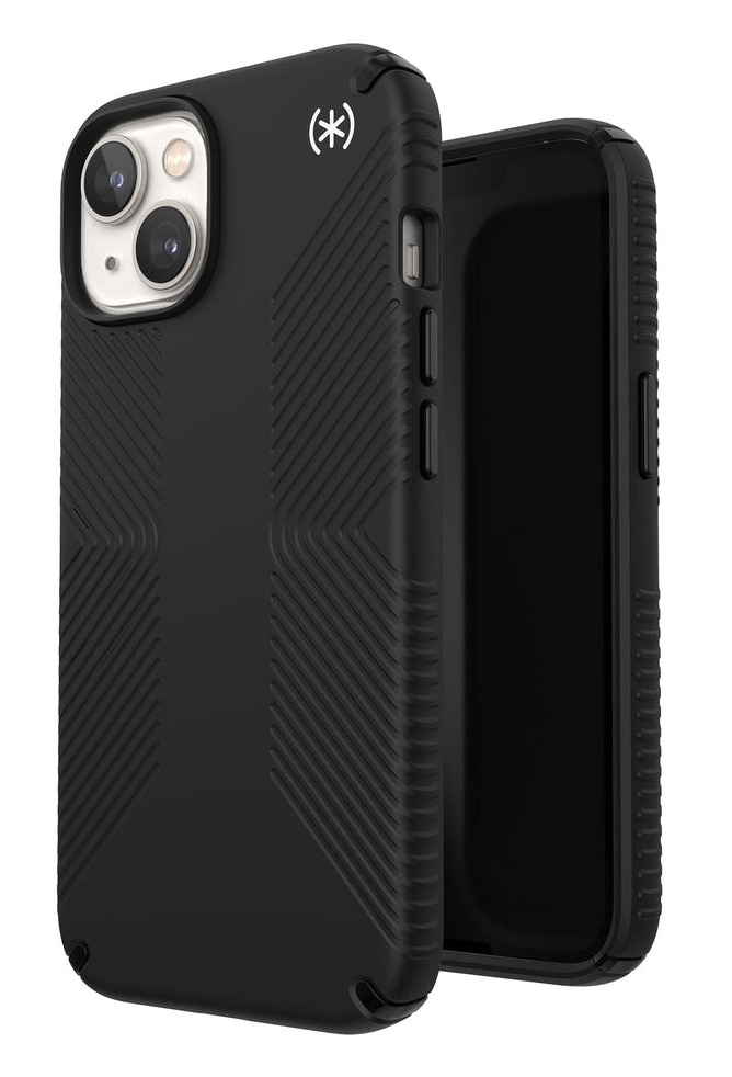 Speck Presidio 2 Grip iPhone 14 Plus hoesje zwart