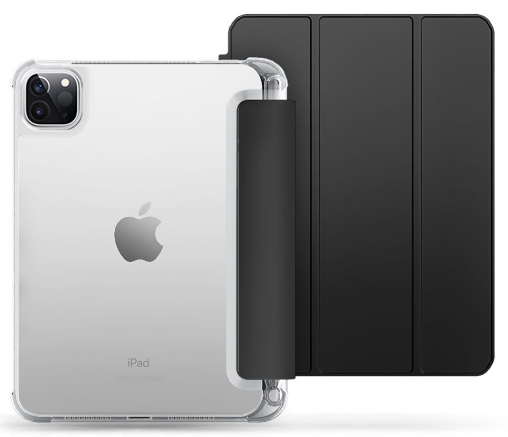 Tech Protection Hybrid iPad Pro 2022 12,9 inch hoesje zwart