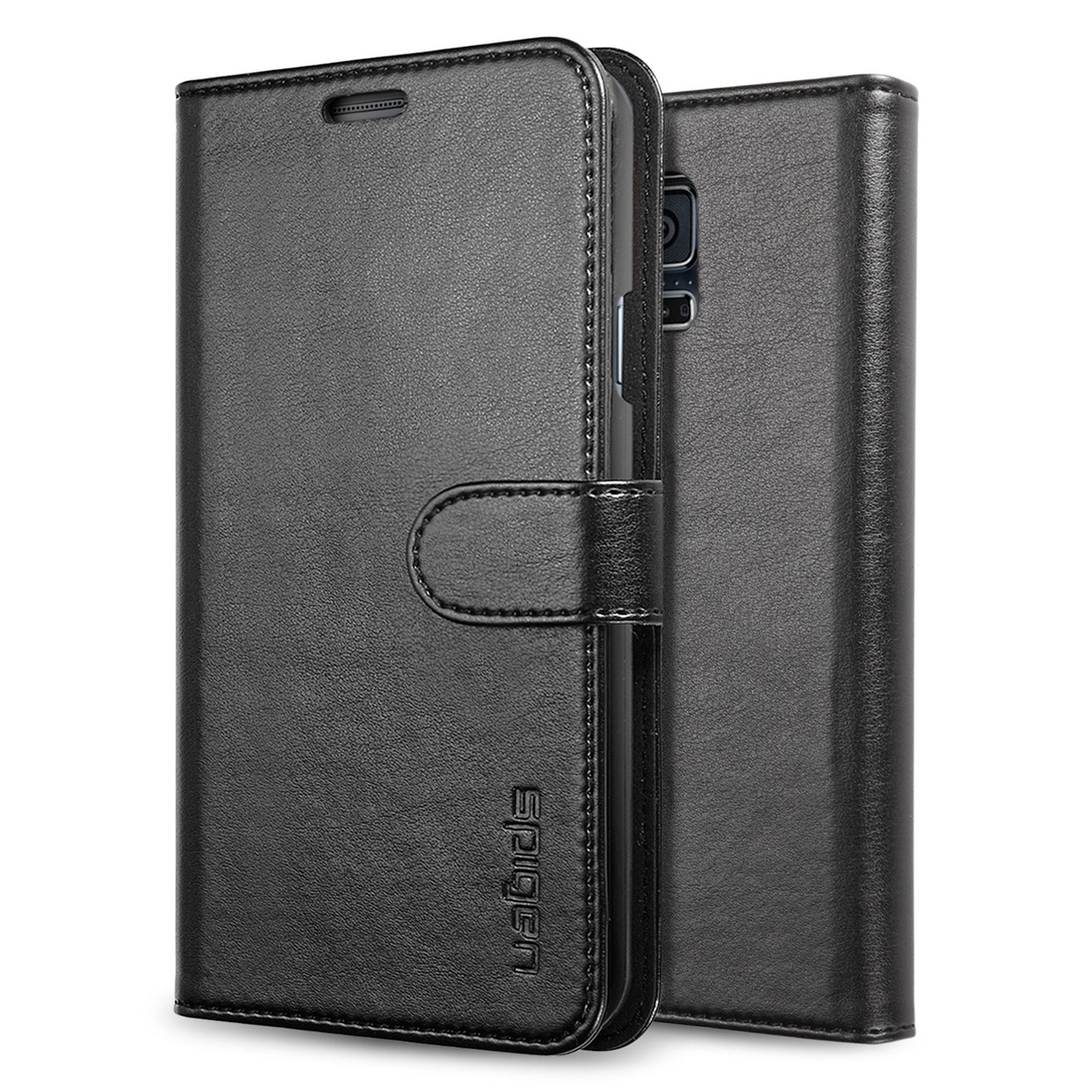 Spigen Wallet Galaxy S5 Black