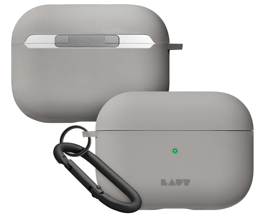 LAUT Huex AirPods Pro 2 hoesje grijs