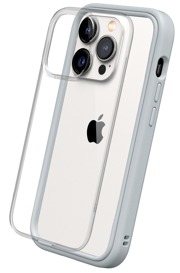 RhinoShield Mod NX iPhone 14 Pro hoesje zilver