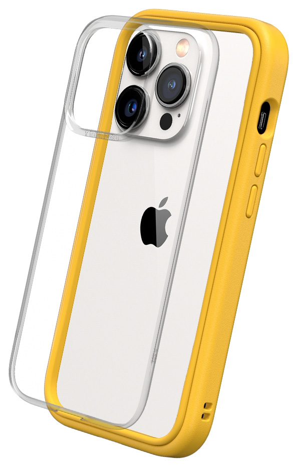 RhinoShield Mod NX iPhone 14 Pro Max hoesje geel