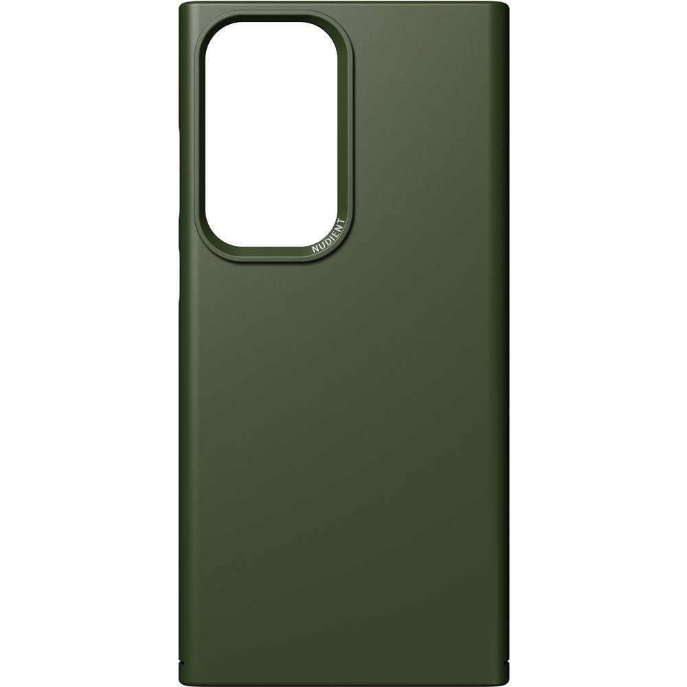 Nudient Thin Case Galaxy S23 Ultra hoesje groen