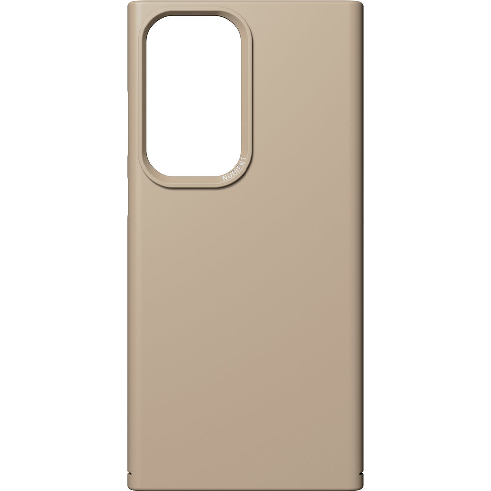 Nudient Thin Case Galaxy S23 Ultra hoesje beige