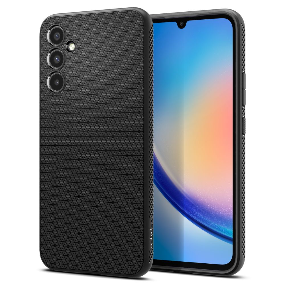 Spigen Liquid Air Galaxy A34 hoesje zwart