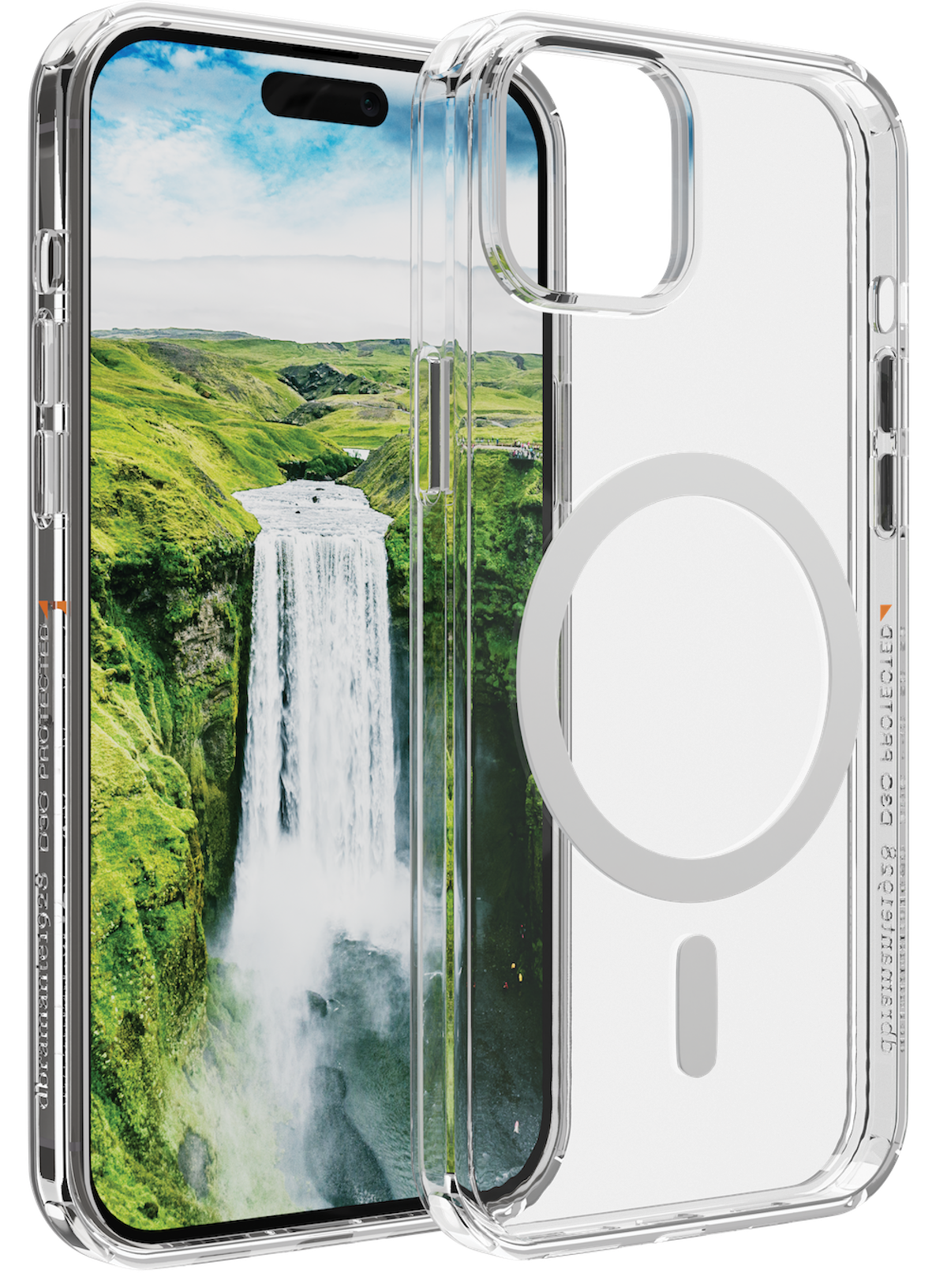 dbramante1928 Iceland Ultra D3O MagSafe iPhone 15 hoesje doorzichtig