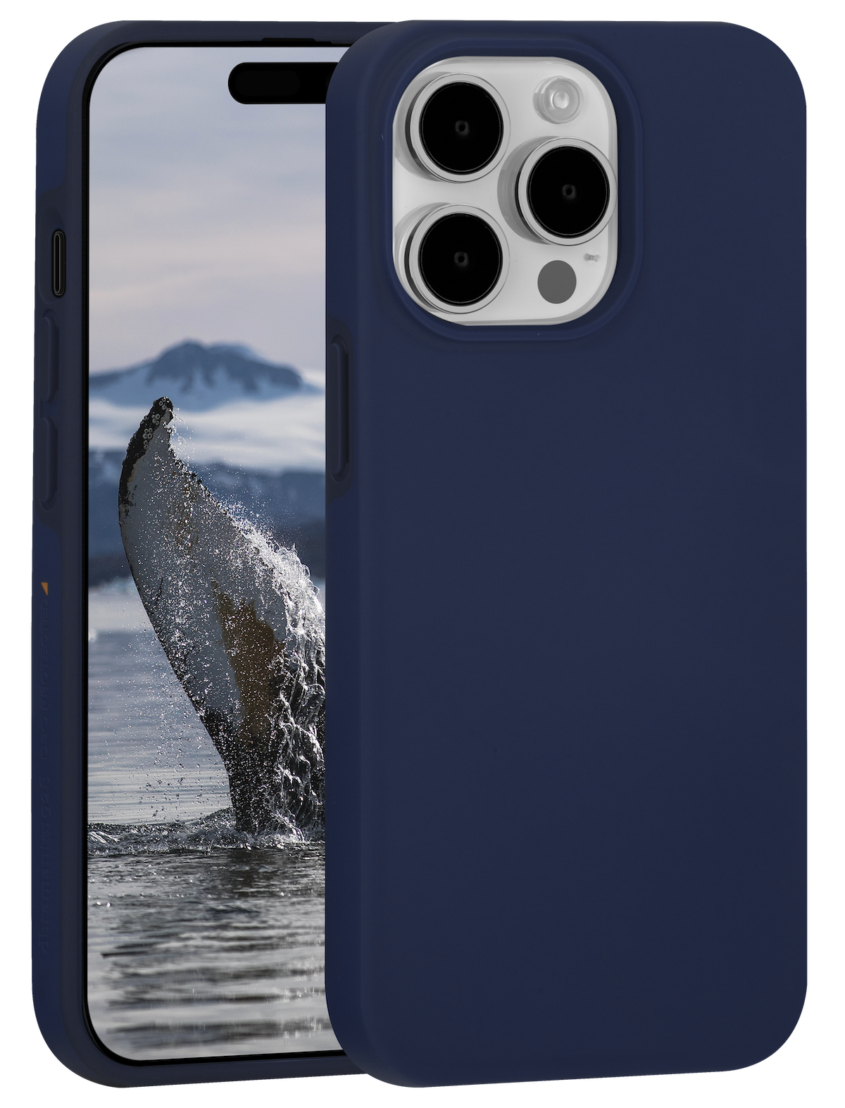 dbramante1928 Iceland Ultra D3O MagSafe iPhone 15 Pro duurzaam hoesje blauw