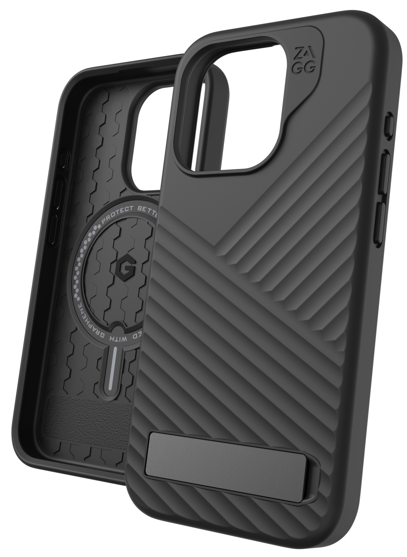 ZAGG Denali MagSafe iPhone 15 Pro Max hoesje zwart
