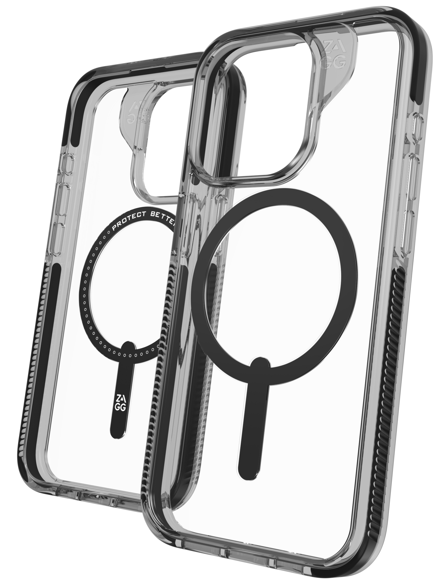 ZAGG Santa Cruz MagSafe iPhone 15 Pro Max hoesje zwart