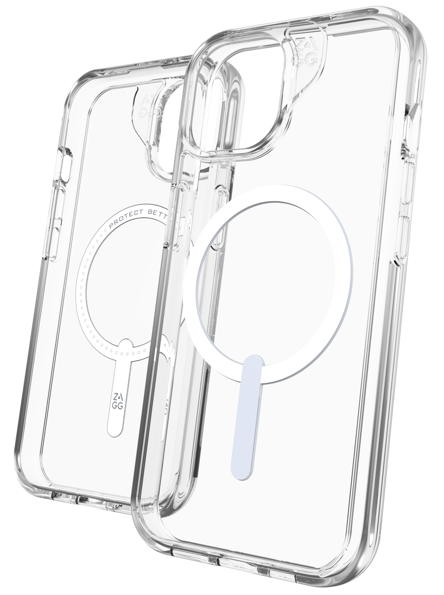 ZAGG Crystal Palace MagSafe iPhone 15 hoesje transparant