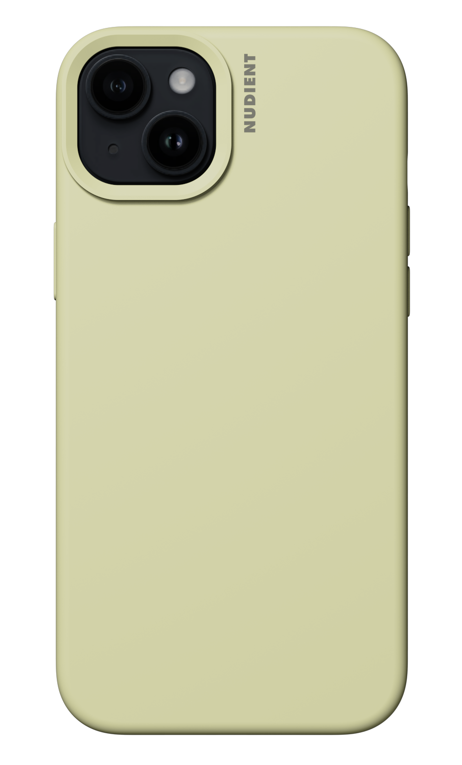 Nudient Base Case iPhone 15 Plus hoesje geel