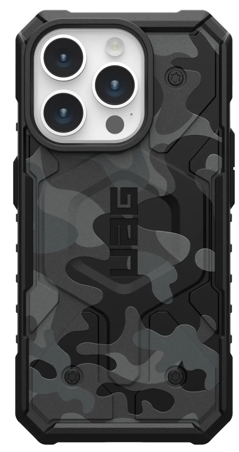 UAG Pathfinder MagSafe iPhone 15 Pro hoesje camo
