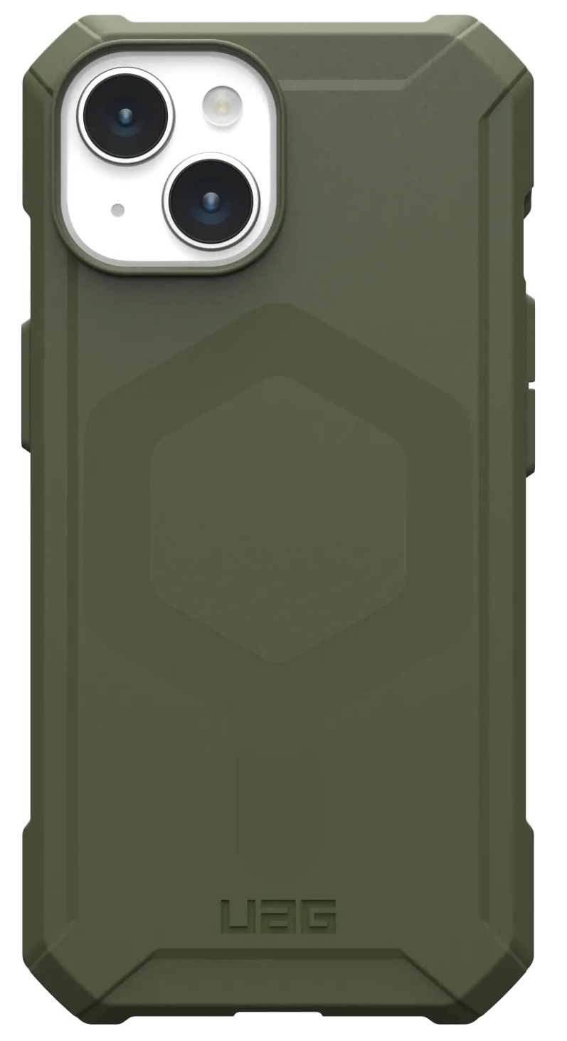 UAG Essential Armor MagSafe iPhone 15 Plus hoesje groen