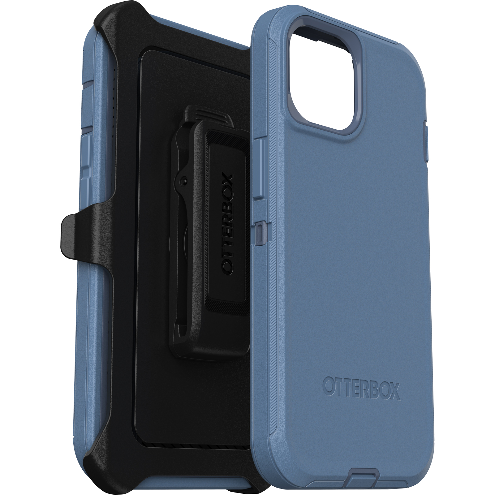 Otterbox Defender iPhone 15 Plus hoesje blauw