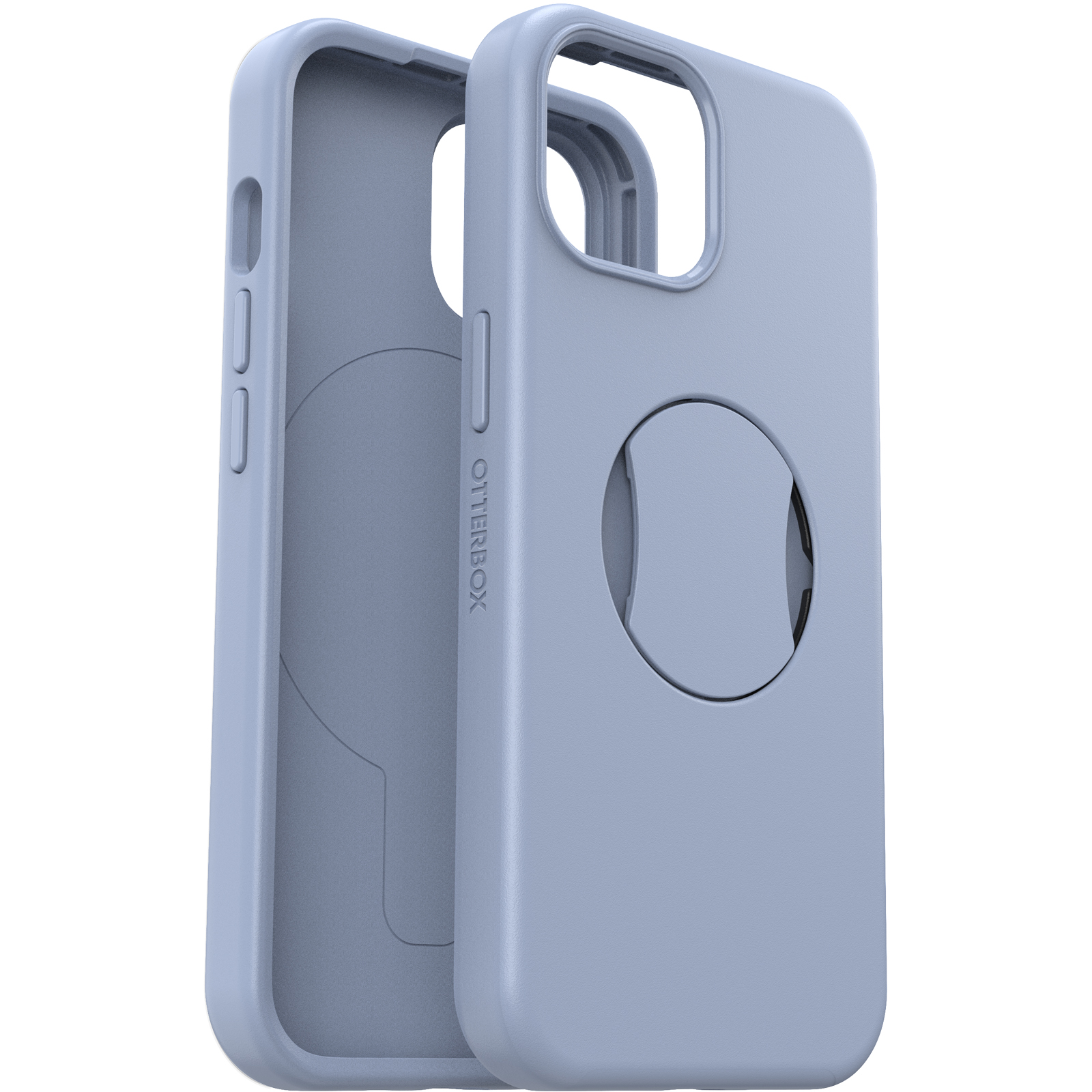 Otterbox Symmetry OtterGrip iPhone 15 Plus hoesje blauw