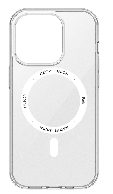 Native Union (Re)Clear MagSafe iPhone 15 Pro hoesje transparant