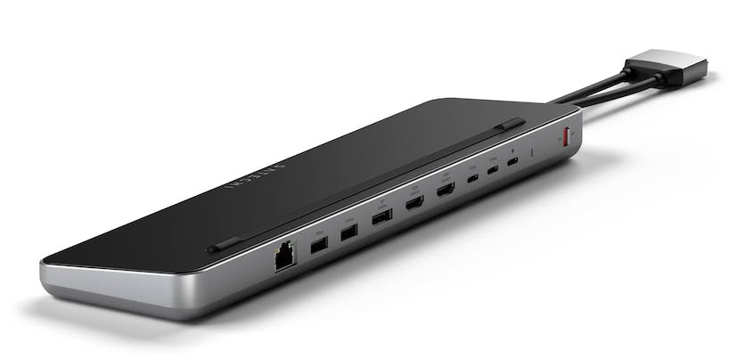 Satechi Dual USB-C Dock stand met NVMe SSD