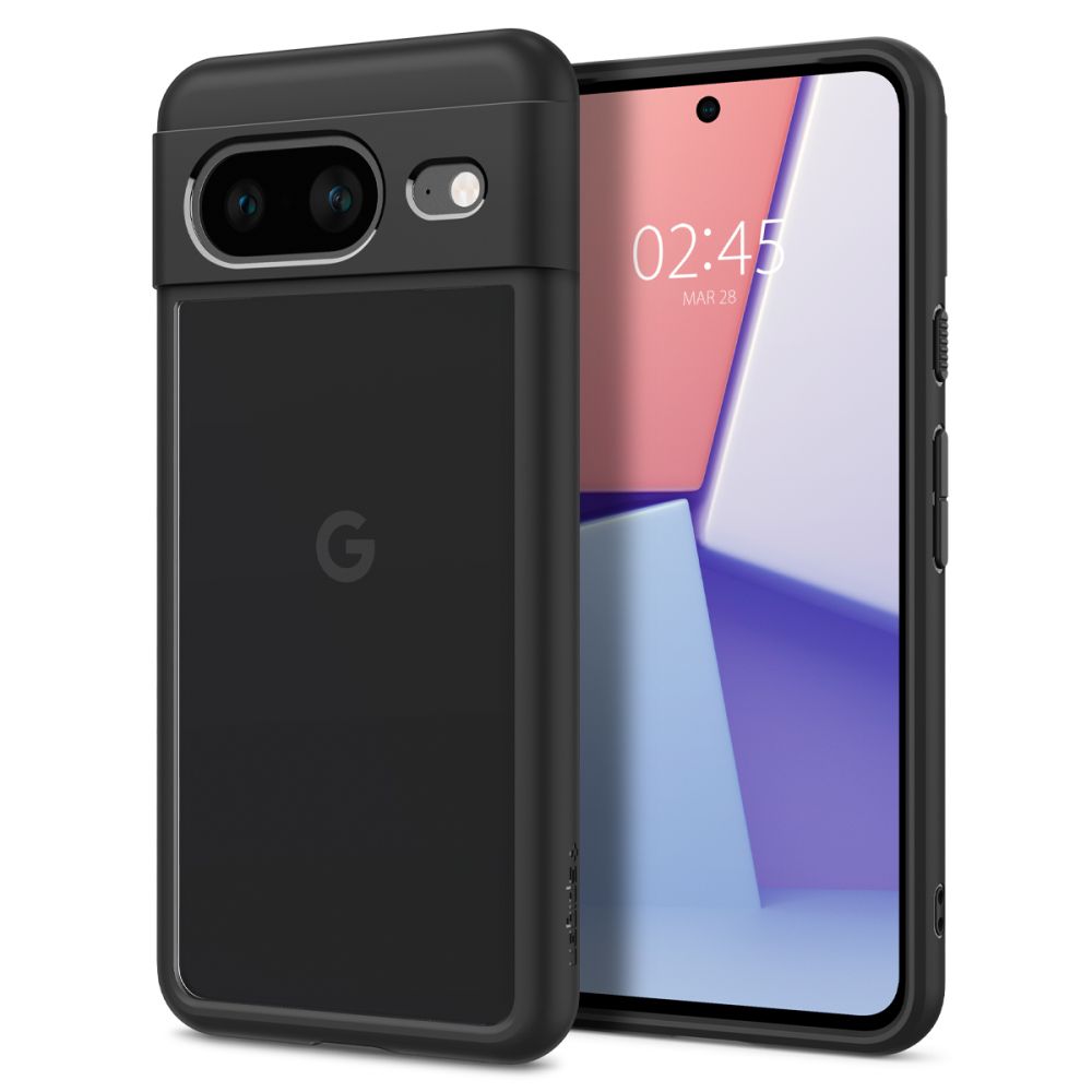 Spigen Ultra Hybrid Pixel 8 hoesje zwart