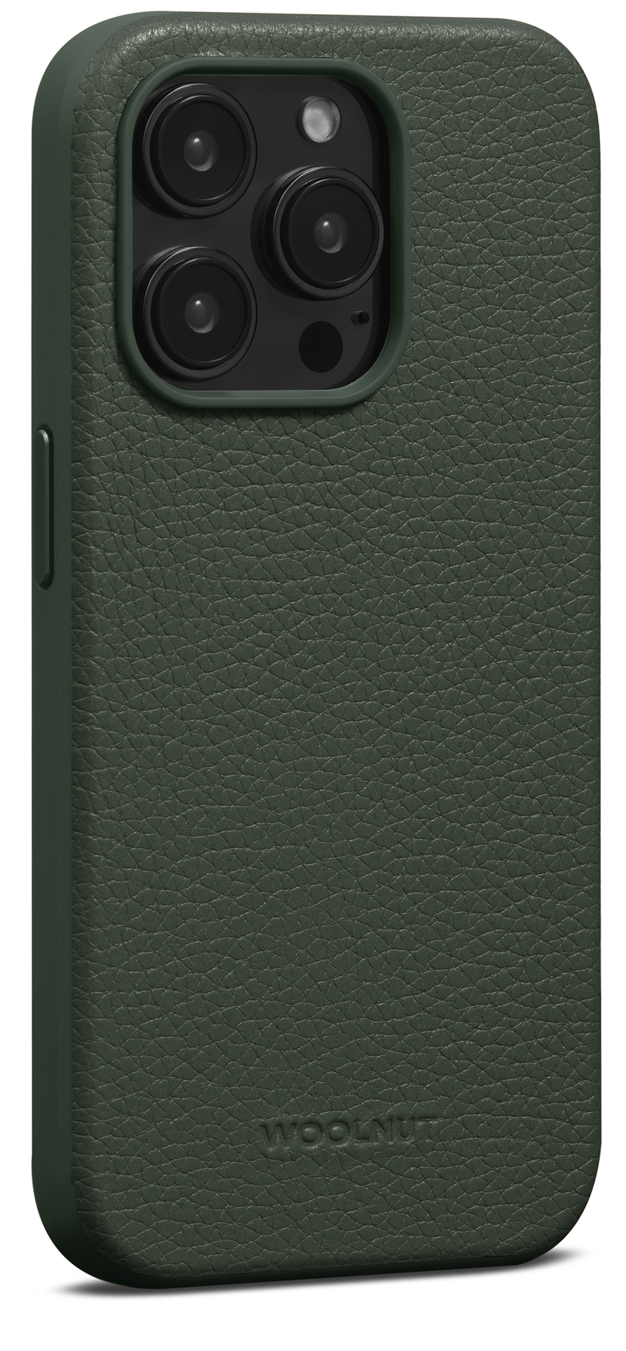 Woolnut leren MagSafe iPhone 15 Pro Max hoesje groen