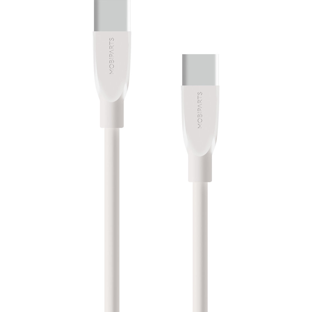 Mobiparts USB-C naar USB-C kabel 1 meter wit