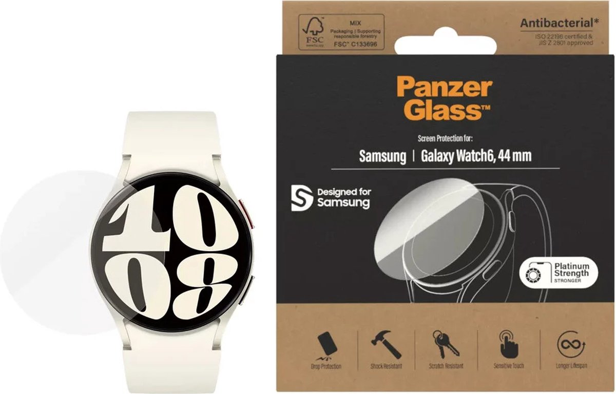 PanzerGlass Galaxy Watch 6 44MM screenprotector