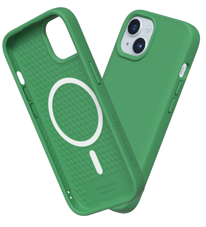 RhinoShield SolidSuit iPhone 15 Plus hoesje parakeet