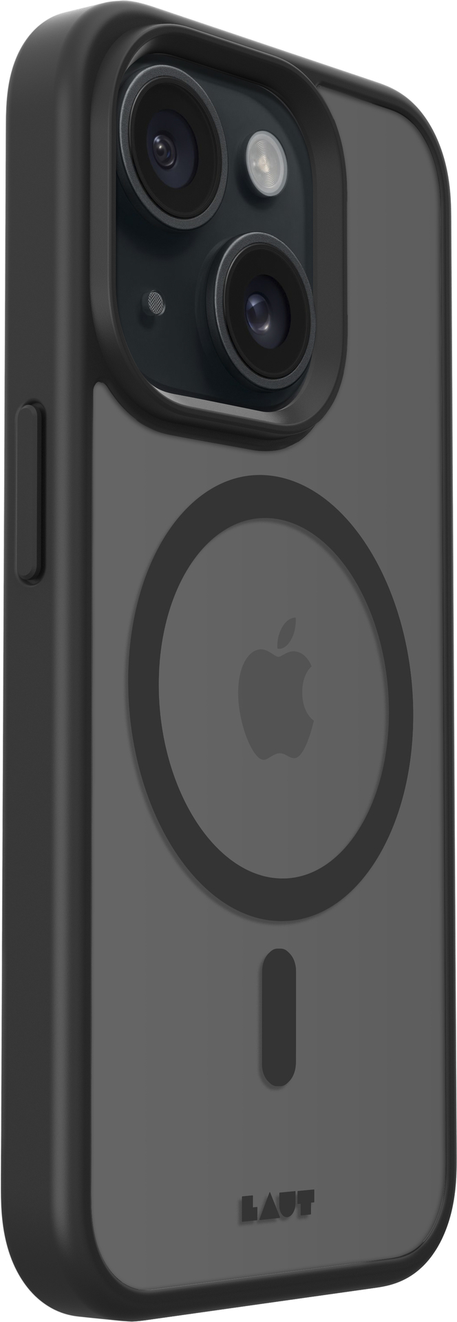 LAUT Huex Protect iPhone 15 hoesje zwart