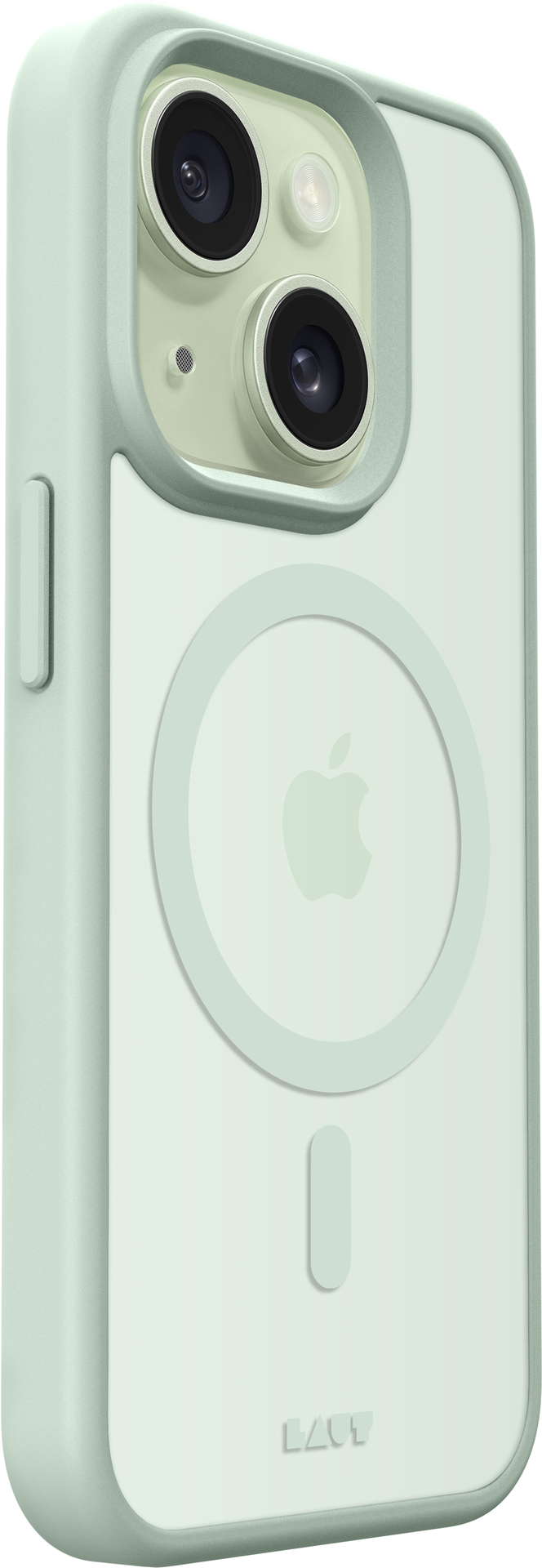 LAUT Huex Protect iPhone 15 hoesje mint