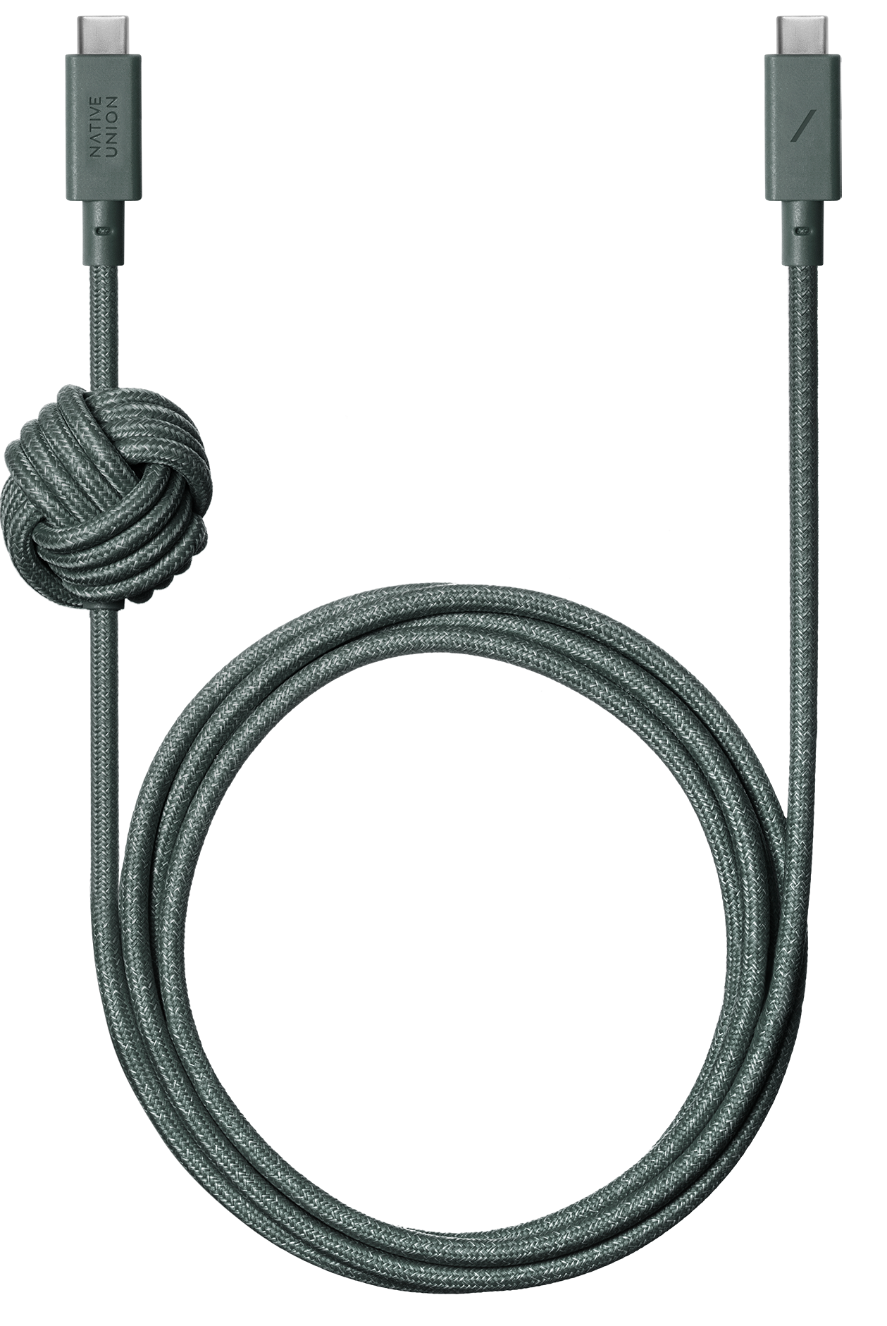 Native Union Anchor 240 watt USB-C naar USB-C 3 meter kabel groen