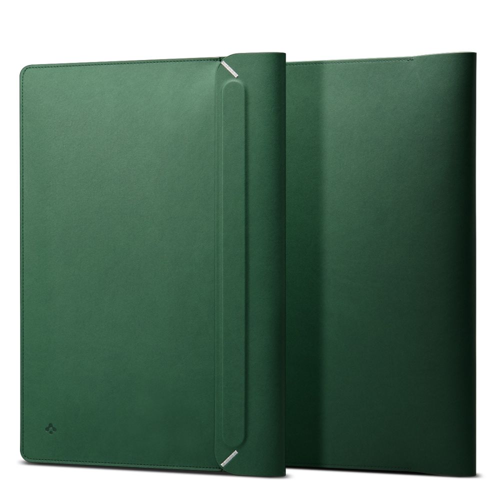 Spigen Valentinus MacBook 13 / 14 inch sleeve groen