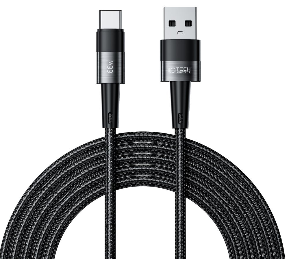 TechProtection UltraBoost USB-C naar USB-A kabel 3 meter