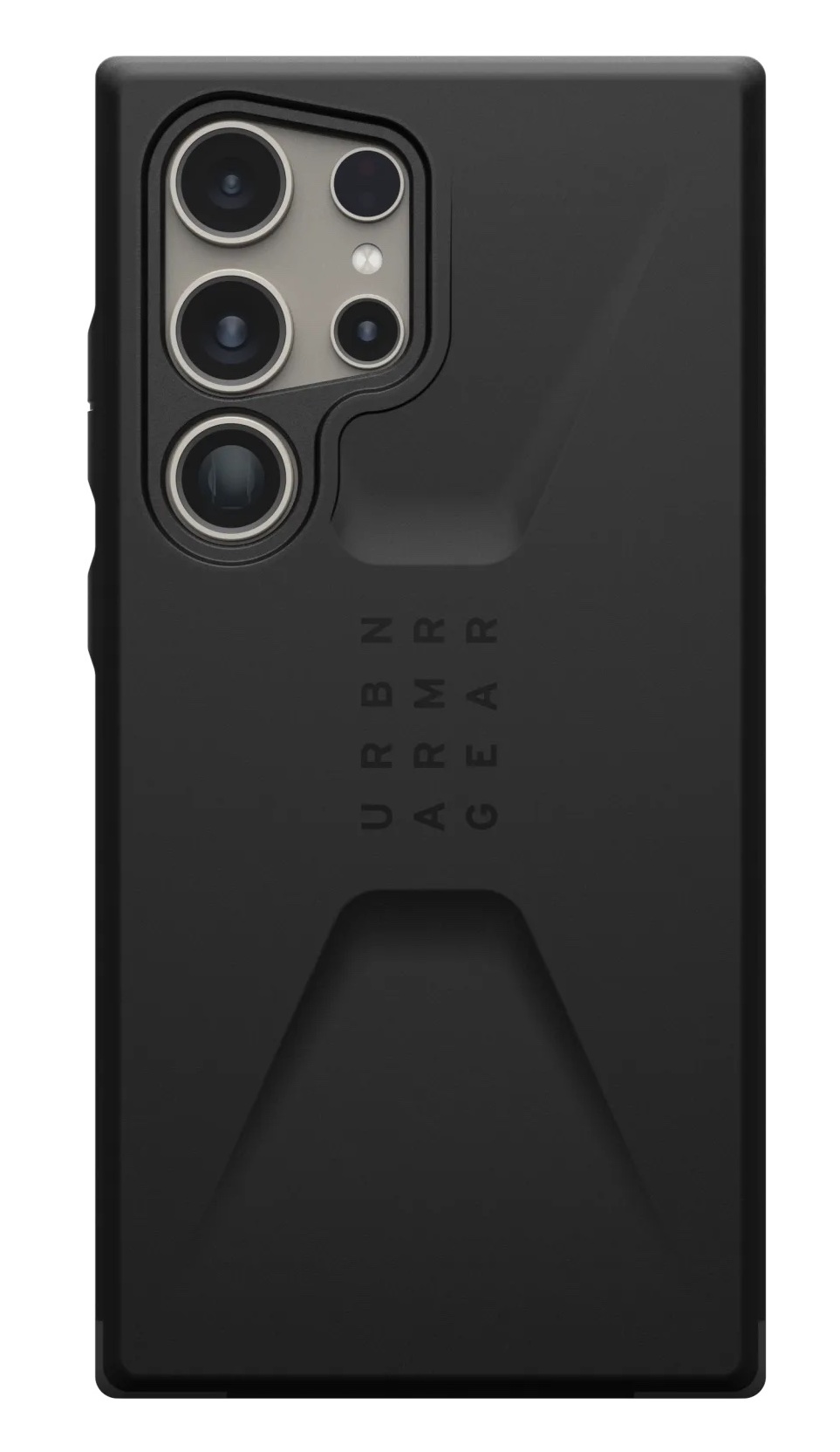 UAG Civilian Galaxy S24 Ultra hoesje zwart