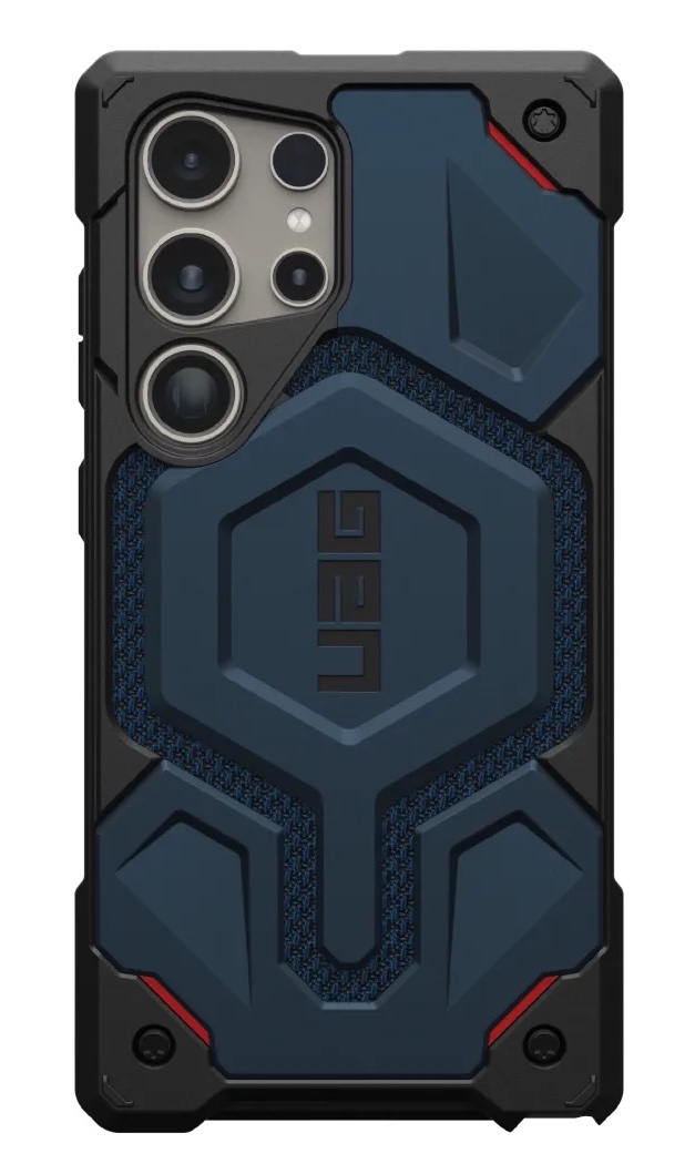 UAG Monarch Pro Galaxy S24 Ultra hoesje kevlar blauw