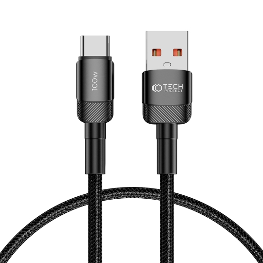 TechProtection EVO USB-C naar USB-A kabel 25 centimeter