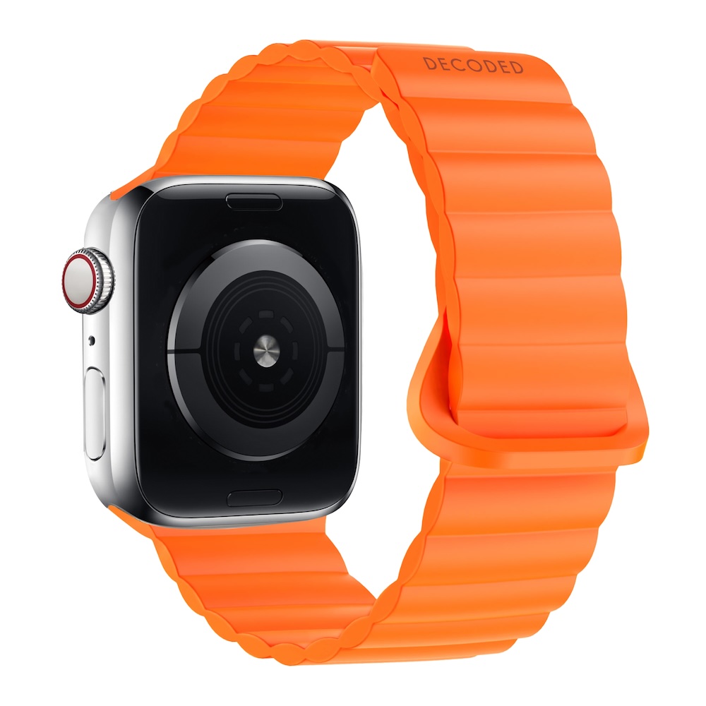 Decoded Traction Loop Apple Watch 49 / 45 / 44 mm bandje oranje