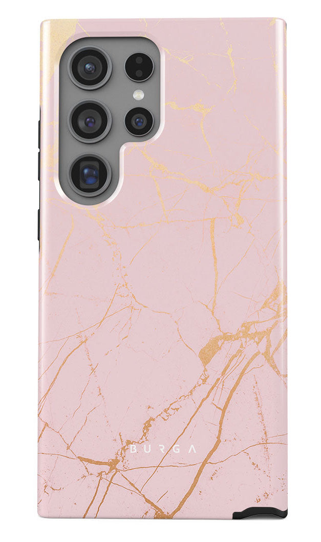 Burga Tough Galaxy S24 Ultra hoesje Peach Gold