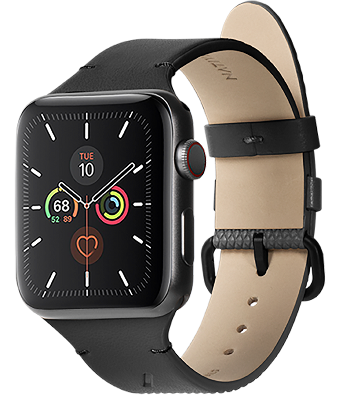 Native Union ReClassic Apple Watch 49 / 45 / 44 mm bandje zwart