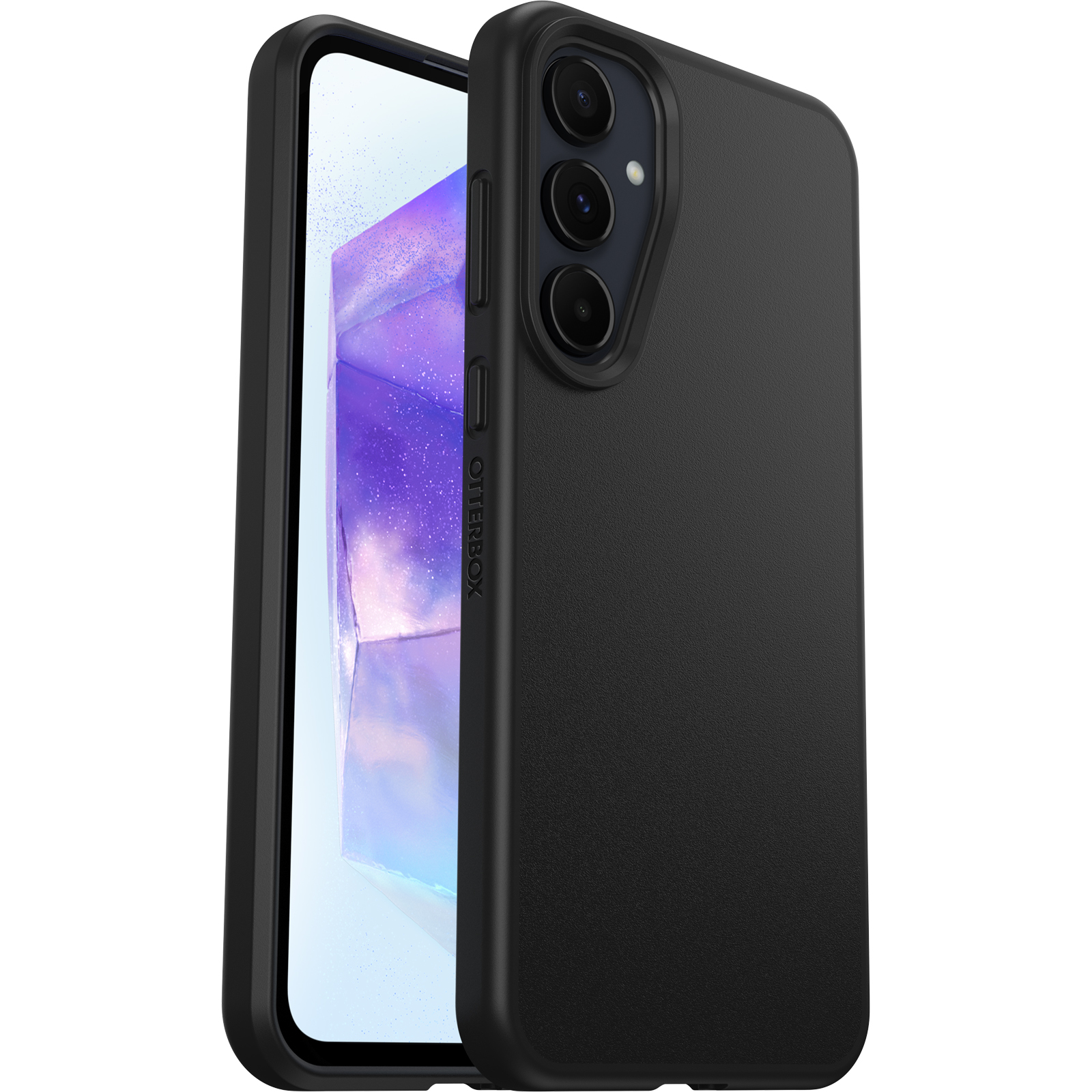 Otterbox React Galaxy A55 hoesje zwart