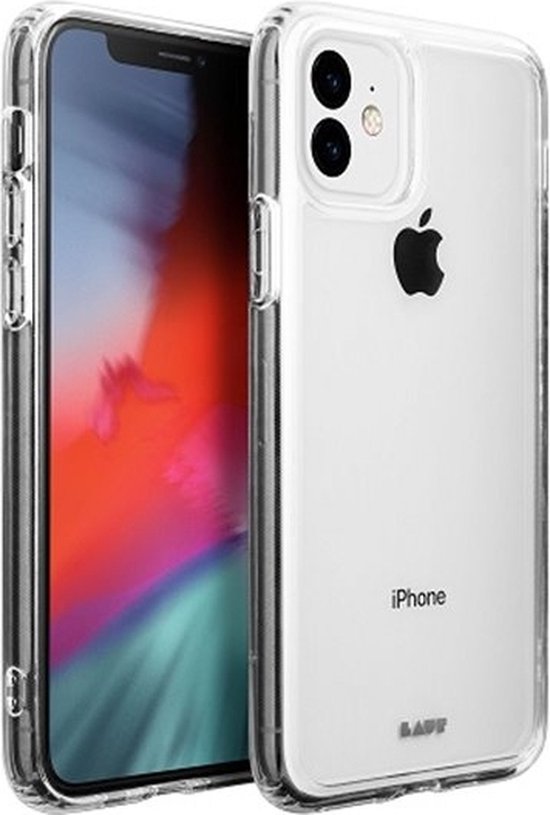 LAUT Crystal Glass iPhone 11 hoesje Doorzichtig 