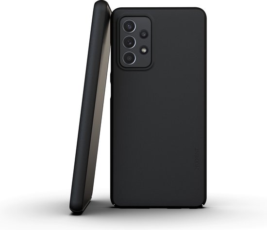 Nudient Thin Case Galaxy A52 hoesje Zwart 