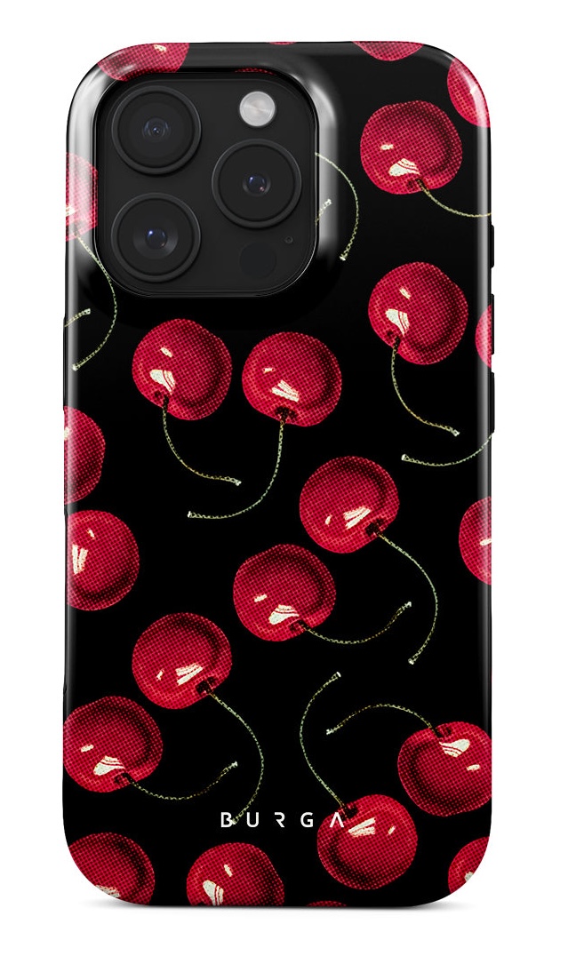 Burga Tough iPhone 16 Pro Max hoesje cherrybomb