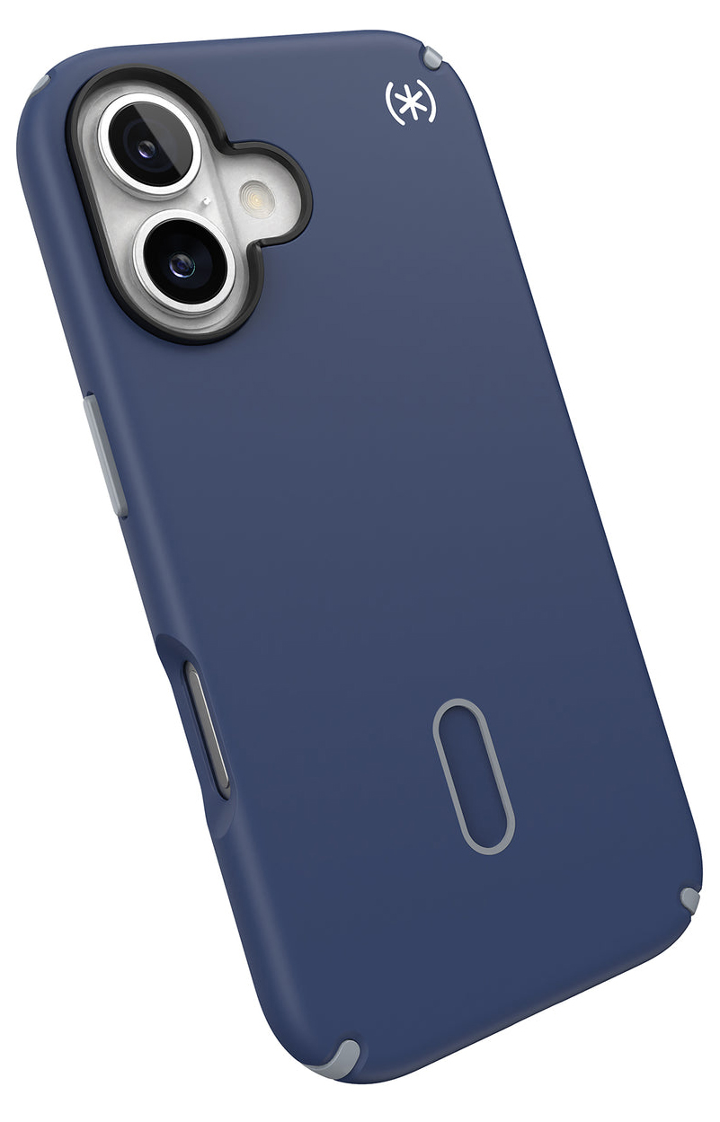 Speck Presidio 2 Pro Clicklock iPhone 16 hoesje blauw