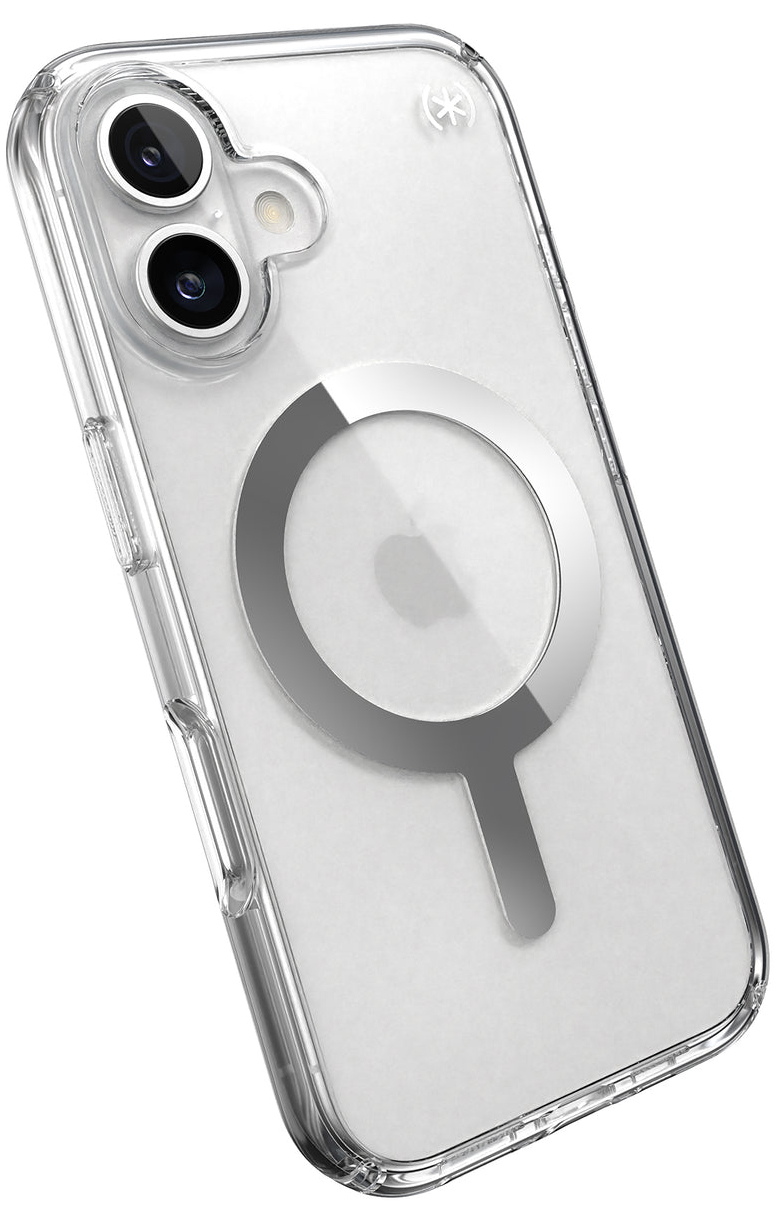 Speck Presidio Perfect Clear MagSafe iPhone 16 Plus hoesje transparant
