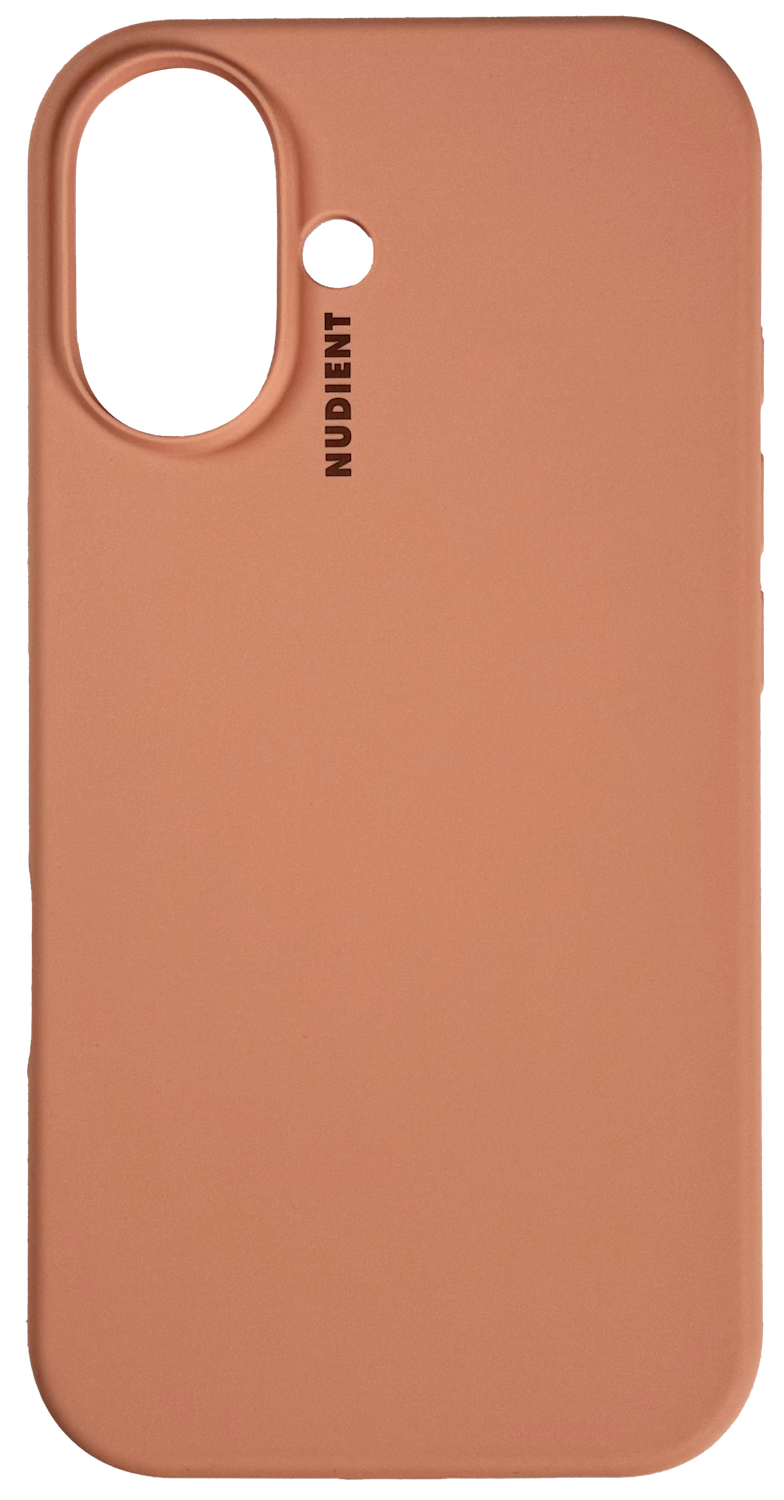Nudient Base Case iPhone 16 Plus hoesje oranje