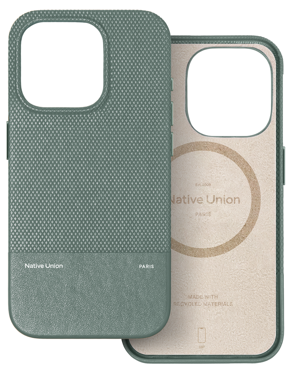 Native Union (Re)Classic MagSafe iPhone 16 Pro hoesje groen